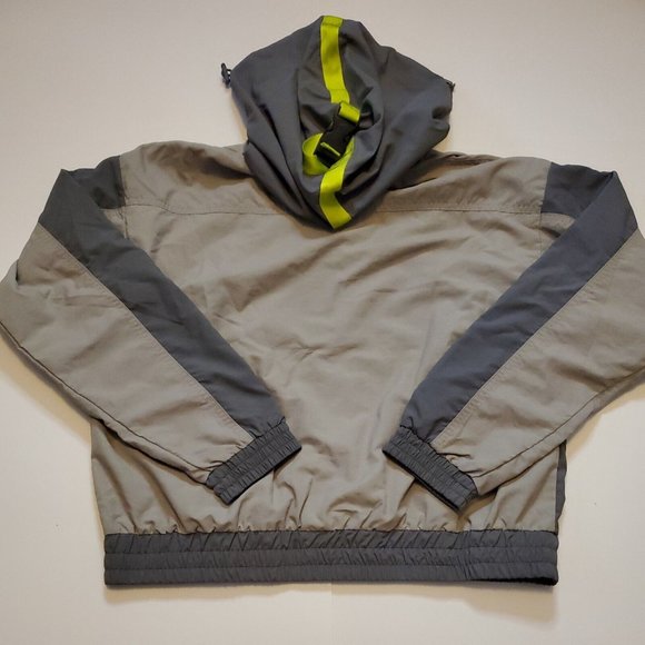 NWT Fila Tanvi Windbreaker Windjacket Full Zip Gray Women's Small New With Tags - Picture 4 of 10